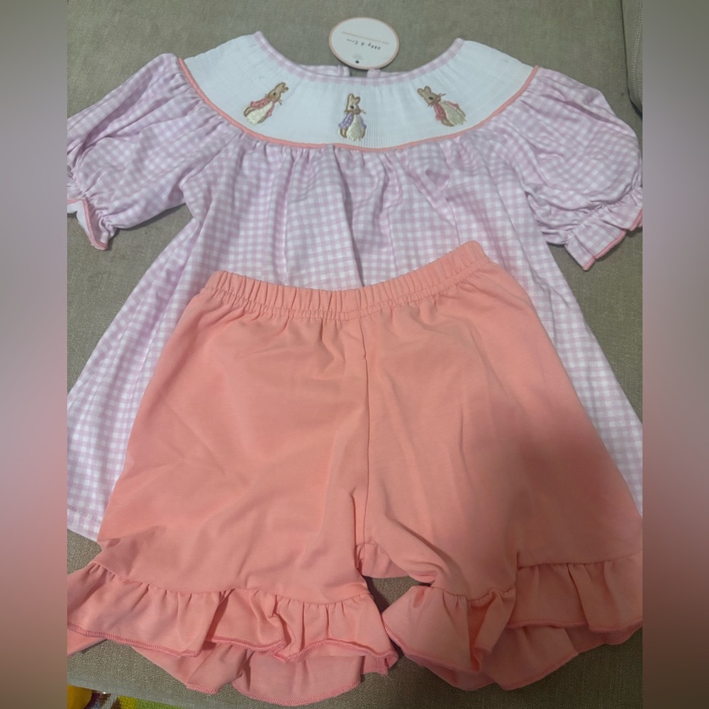 Abby & evie bunny outfit